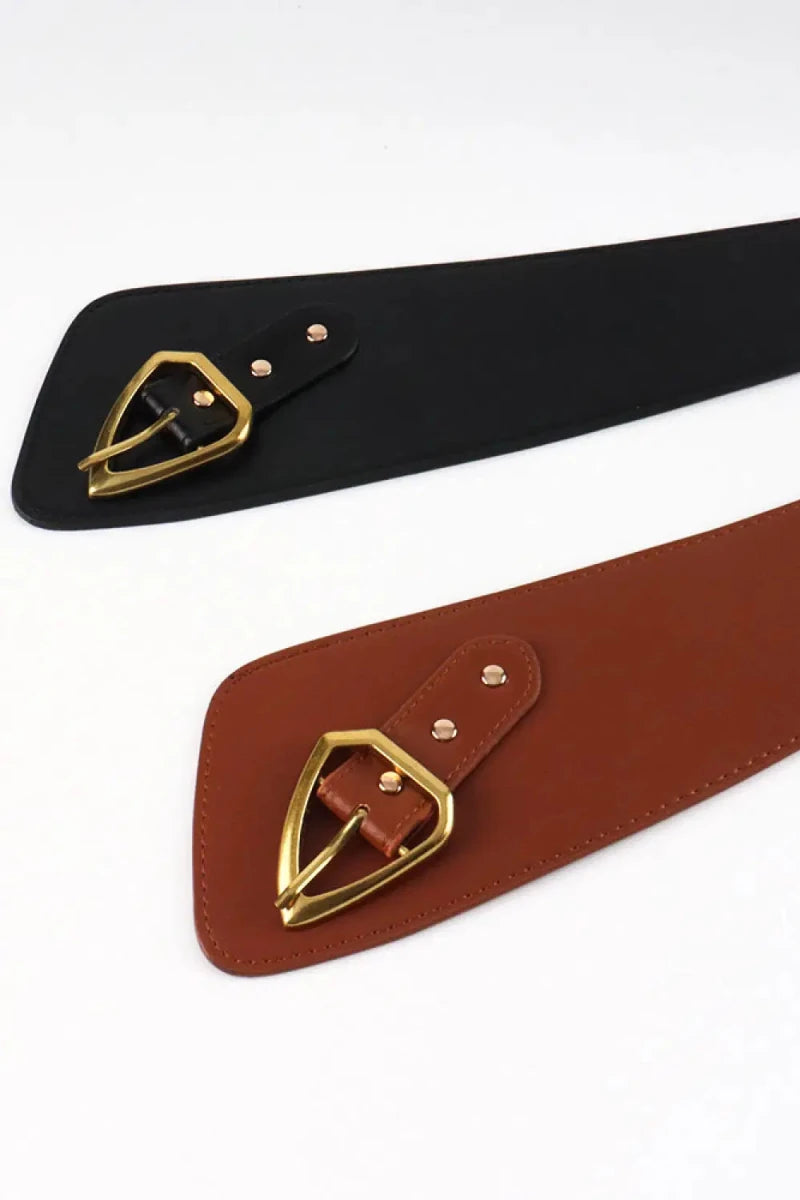 Irregular PU Leather Belt - Lustreve