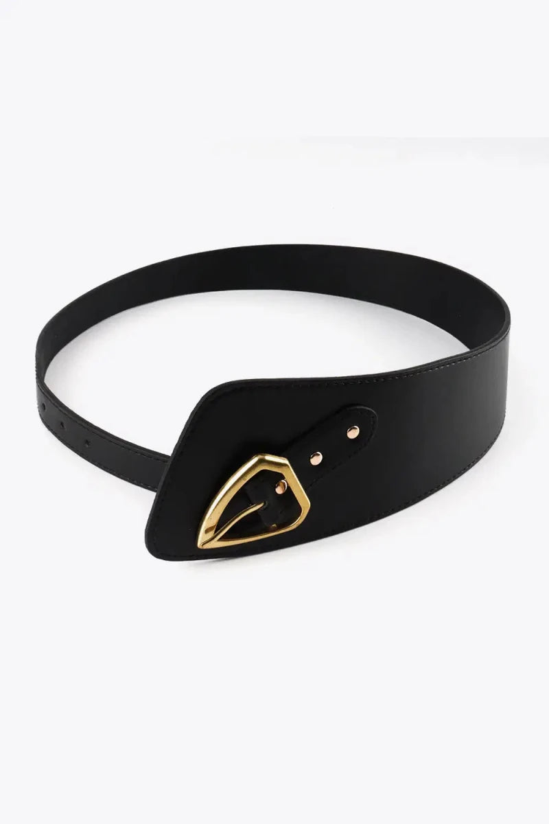 Irregular PU Leather Belt - Lustreve