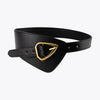 Irregular PU Leather Belt - Lustreve