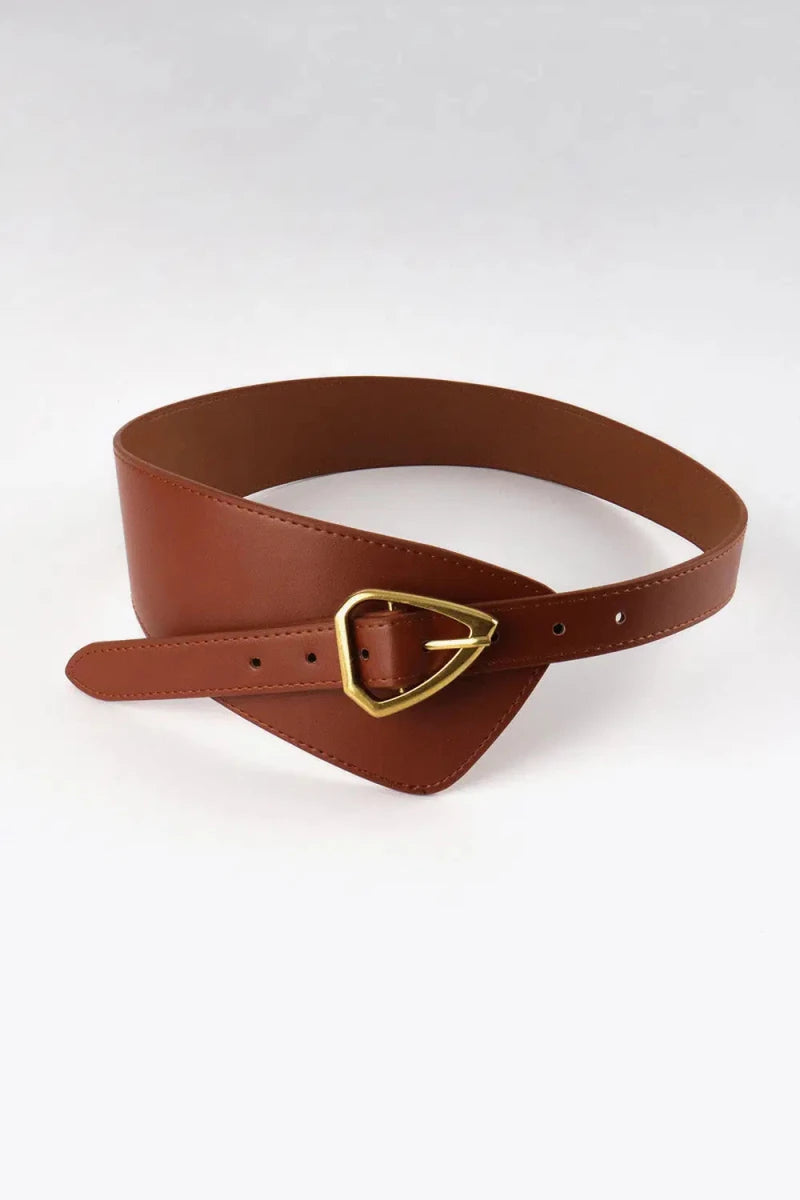 Irregular PU Leather Belt - Lustreve