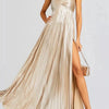 Just a Split Sweetheart Neck Tube Maxi Dress - Lustreve