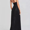 Just a Split Sweetheart Neck Tube Maxi Dress - Lustreve