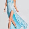 Just a Split Sweetheart Neck Tube Maxi Dress - Lustreve
