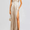 Just a Split Sweetheart Neck Tube Maxi Dress - Lustreve