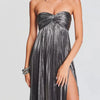 Just a Split Sweetheart Neck Tube Maxi Dress - Lustreve