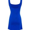Kotty Square Neck Bodycon Mini Tank Dress - Lustreve