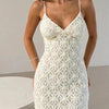 Lace Bodycon Mini Dress - Lustreve