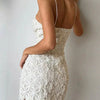 Lace Bodycon Mini Dress - Lustreve