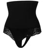 Lace Detail High Waist Shaping Panty - Lustreve