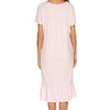 Lace Detail Square Neck Lounge Dress - Lustreve