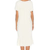 Lace Detail Square Neck Lounge Dress - Lustreve
