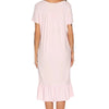Lace Detail Square Neck Lounge Dress - Lustreve