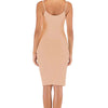Lace Detail V - Neck Spaghetti Strap Lounge Dress - Lustreve
