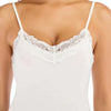 Lace Detail V - Neck Spaghetti Strap Lounge Dress - Lustreve