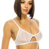 Lace Triangle Bralette - Lustreve