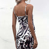 Leopard Wildside Spaghetti Strap Bodycon Dress - Lustreve