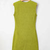 Lila Sleeveless Ribbed Bodycon Dress - Lustreve