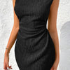 Lila Sleeveless Ribbed Bodycon Dress - Lustreve
