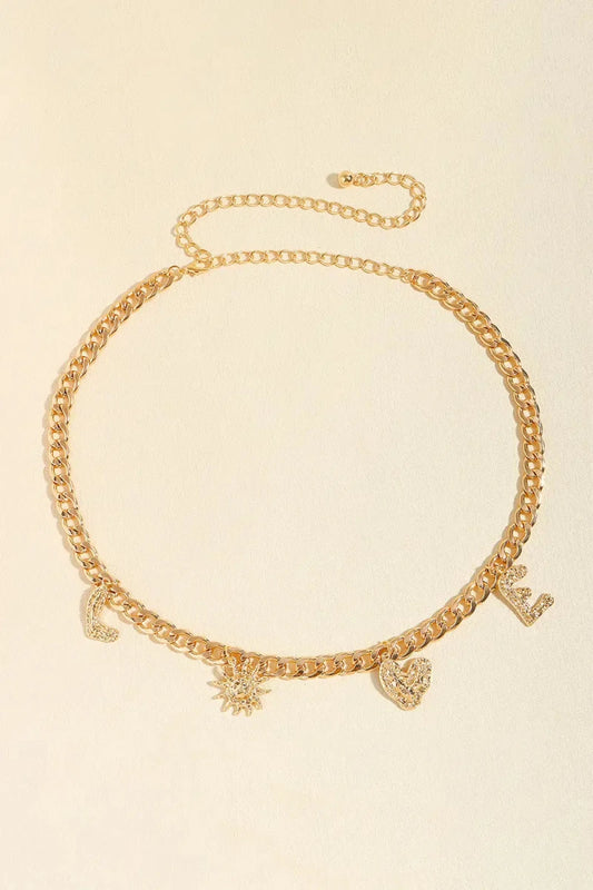 LOVE Alloy Belt - Lustreve