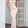 Love Grows Here Floral Lace - Up Maxi Dress - Lustreve