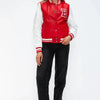 Love Me Now Snap Down Bomber Jacket with Classic Silhouette and Statement Details - Lustreve