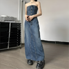 Robe en jean Maeve Sculpted Elegance