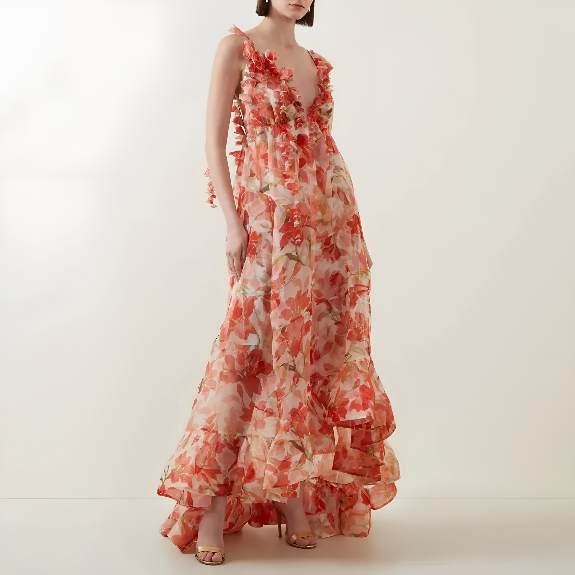 Romantisches Maxikleid für Gartenpartys