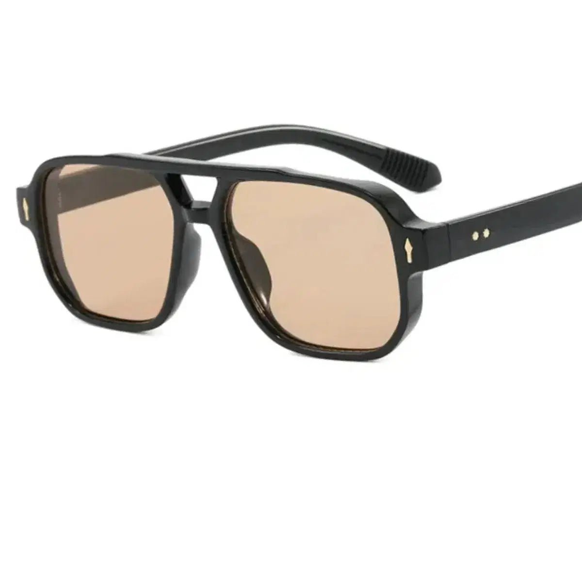 Men's Tinted Lenses Square Sunglasses - Lustreve