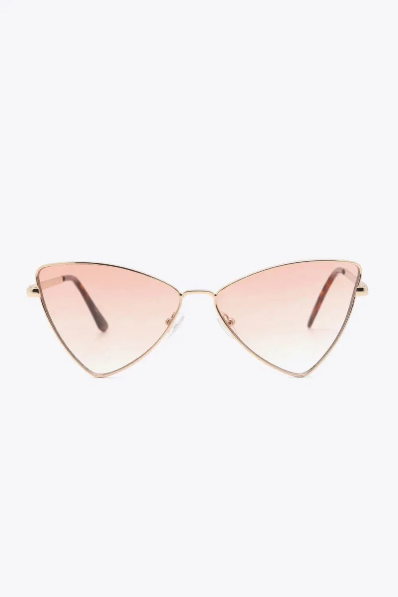 Metal Frame Cat - Eye Sunglasses - Lustreve