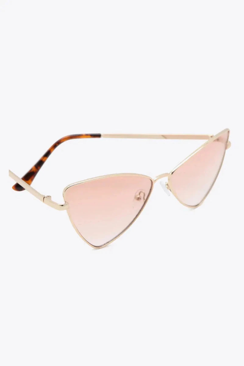 Metal Frame Cat - Eye Sunglasses - Lustreve