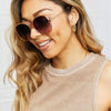 Metal - Plastic Hybrid Full Rim Sunglasses - Lustreve