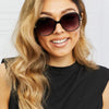 Metal - Plastic Hybrid Full Rim Sunglasses - Lustreve