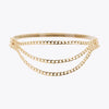 Metal Triple - Layered Chain Belt - Lustreve