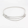 Metal Triple - Layered Chain Belt - Lustreve