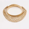 Metal Triple - Layered Chain Belt - Lustreve