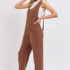 Mineral Washed Summer Jumpsuit - Lustreve