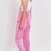 Mineral Washed Summer Jumpsuit - Lustreve