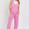 Mineral Washed Summer Jumpsuit - Lustreve