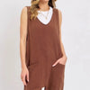 Mineral Washed Summer Jumpsuit - Lustreve