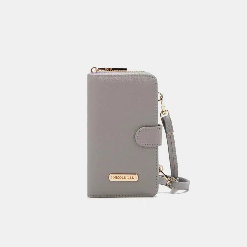 Nicole Lee USA 2 Piece Phone Case Crossbody Wallet - Lustreve