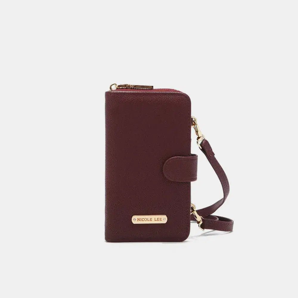 Nicole Lee USA 2 Piece Phone Case Crossbody Wallet - Lustreve