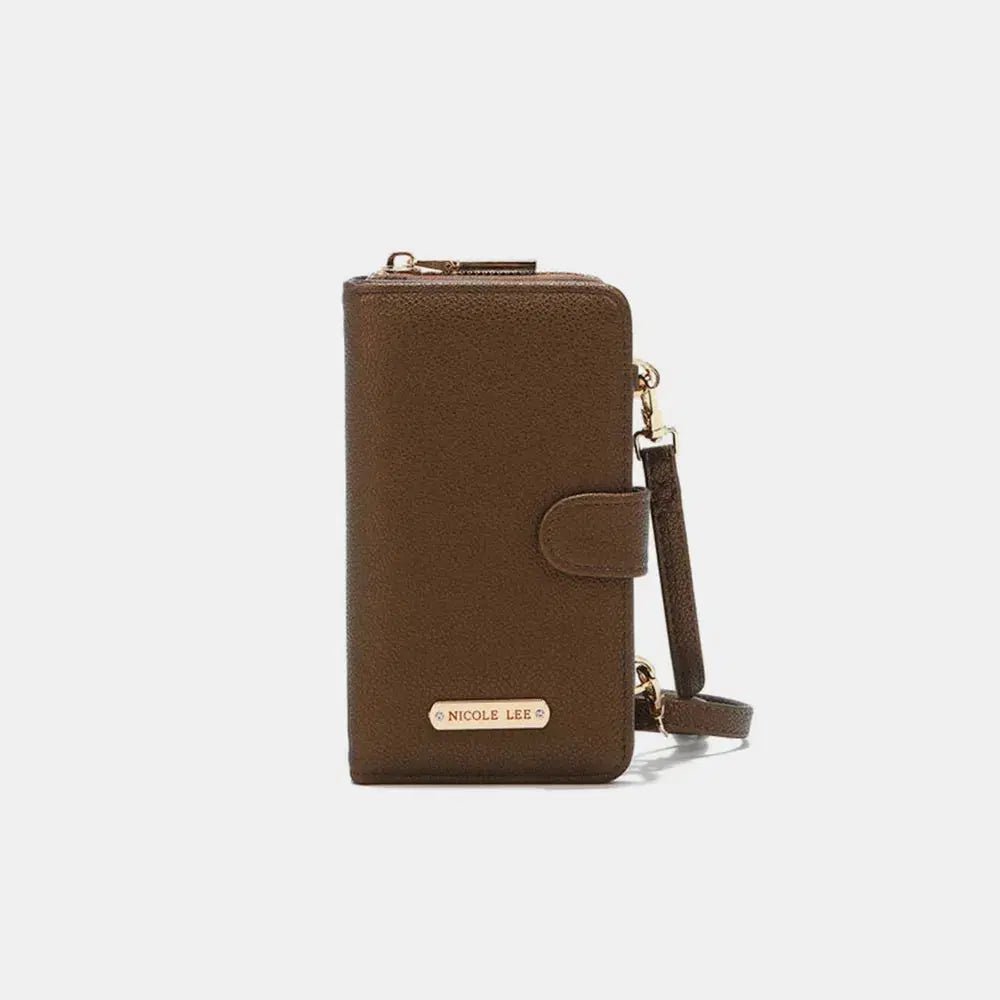 Nicole Lee USA 2 Piece Phone Case Crossbody Wallet - Lustreve