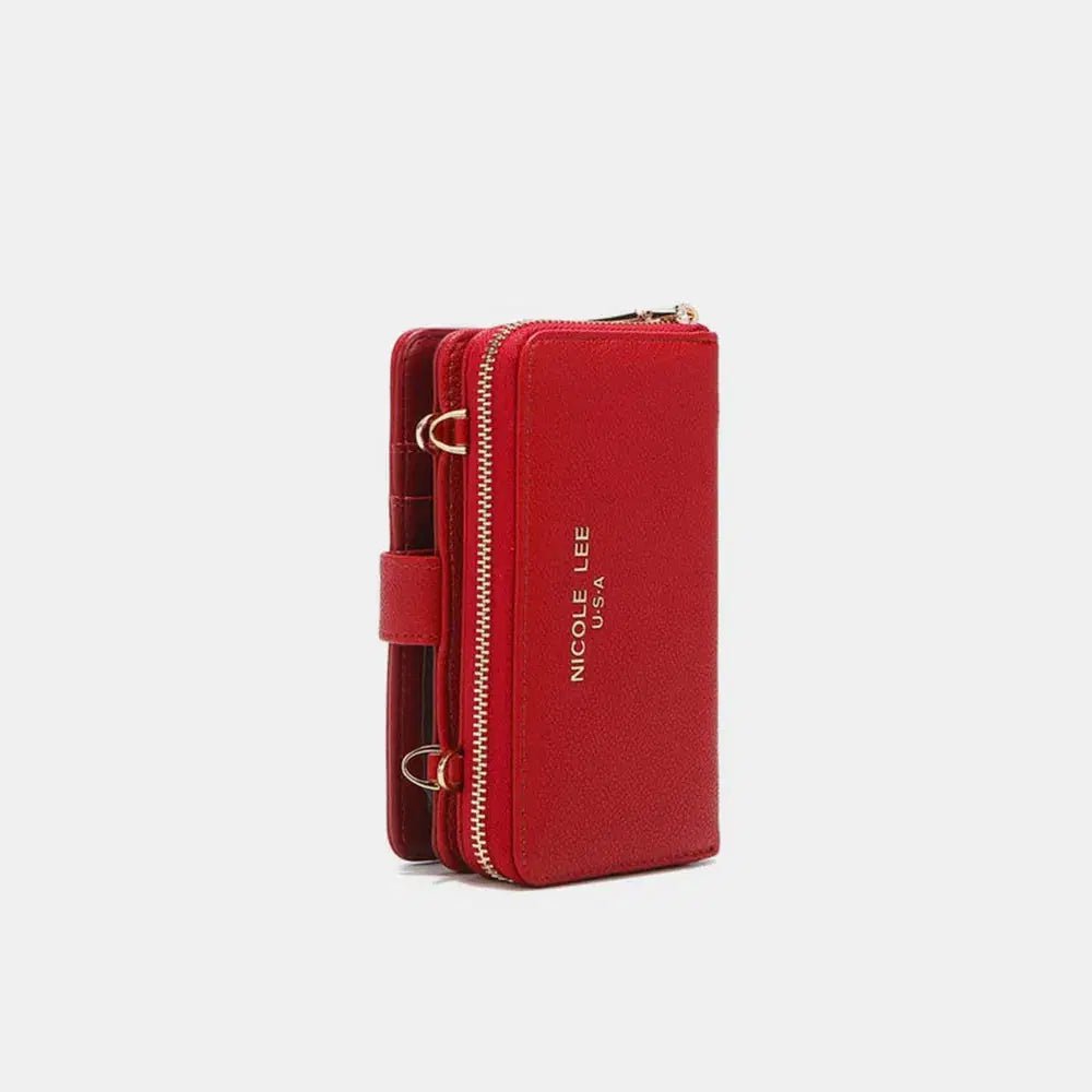 Nicole Lee USA 2 Piece Phone Case Crossbody Wallet - Lustreve