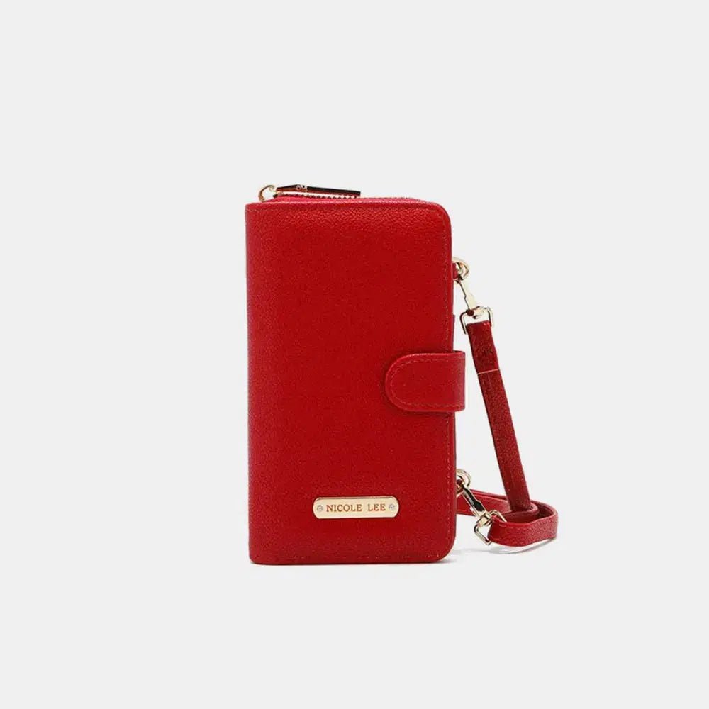 Nicole Lee USA 2 Piece Phone Case Crossbody Wallet - Lustreve