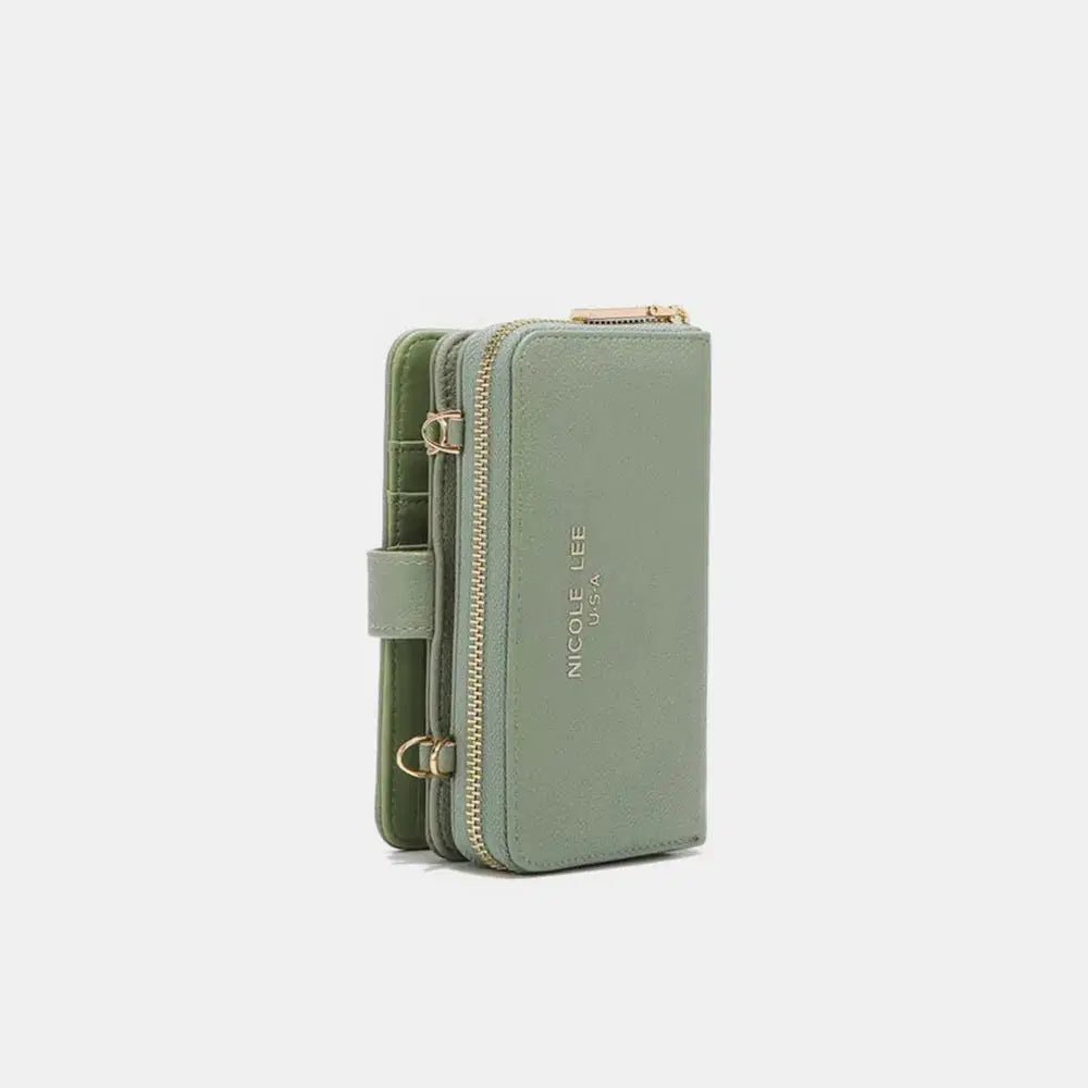 Nicole Lee USA 2 Piece Phone Case Crossbody Wallet - Lustreve