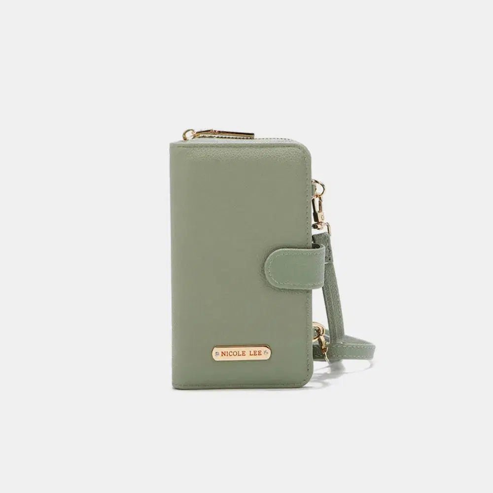 Nicole Lee USA 2 Piece Phone Case Crossbody Wallet - Lustreve