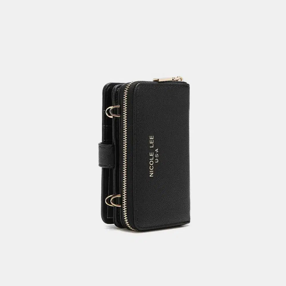 Nicole Lee USA 2 Piece Phone Case Crossbody Wallet - Lustreve