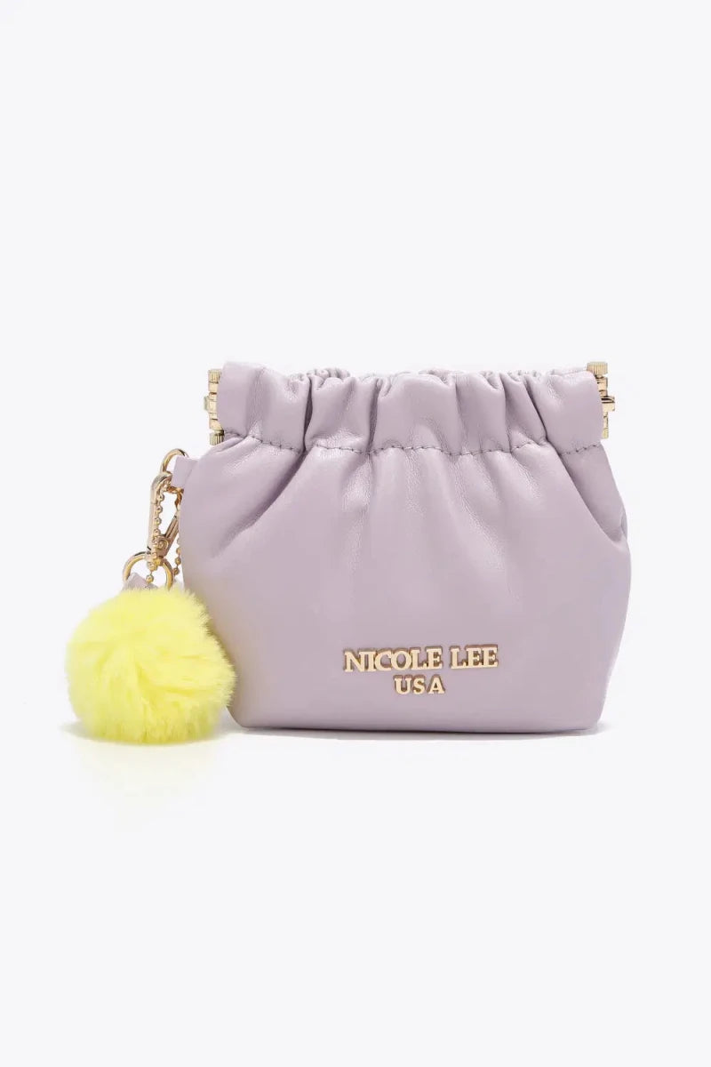 Nicole Lee USA Faux Leather Pouch - Lustreve