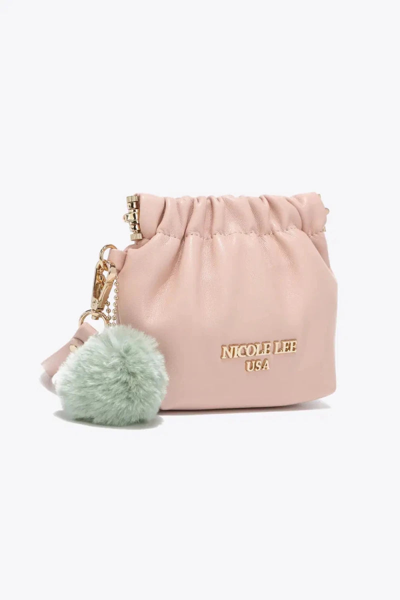 Nicole Lee USA Faux Leather Pouch - Lustreve