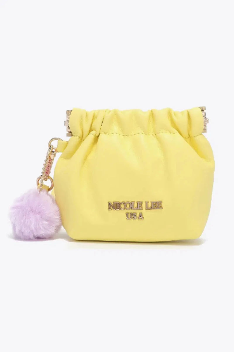 Nicole Lee USA Faux Leather Pouch - Lustreve